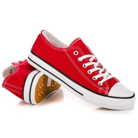 SHELOVET Zapatillas Rojas rojo 5