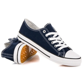 SHELOVET Zapatillas azul marino 1