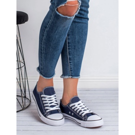 SHELOVET Zapatillas azul marino 5