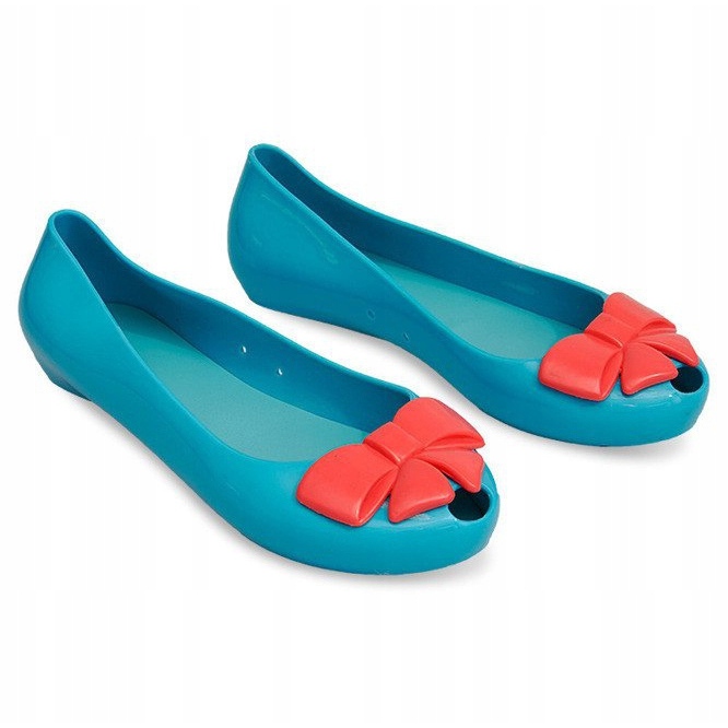Chanclas Ballerinas Meliski 857 Azul rojo 1