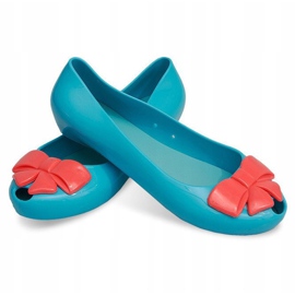 Chanclas Ballerinas Meliski 857 Azul rojo 4