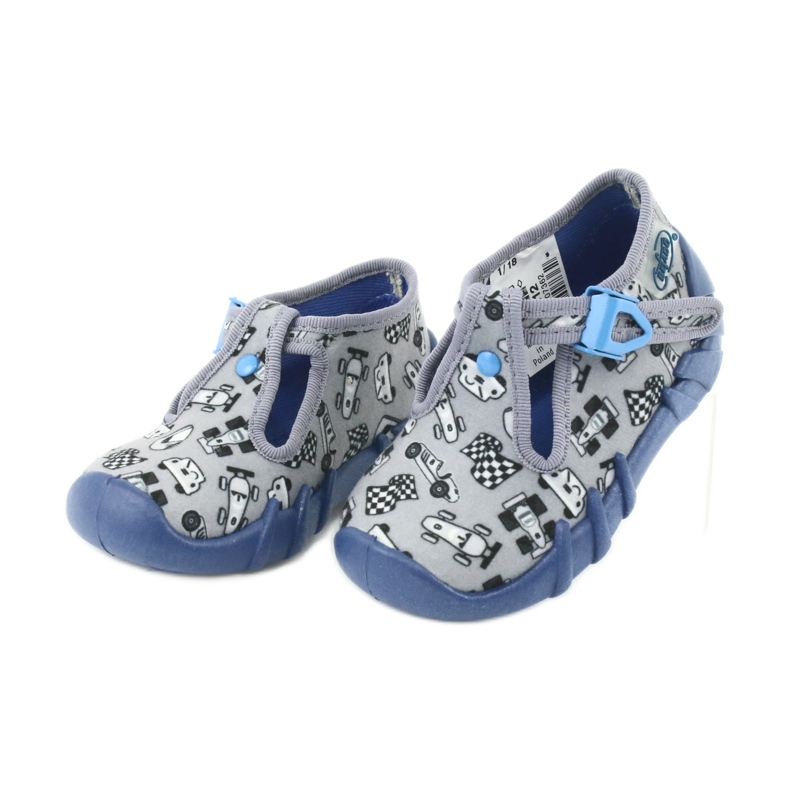 Calzado infantil befado 110P312 azul gris 5