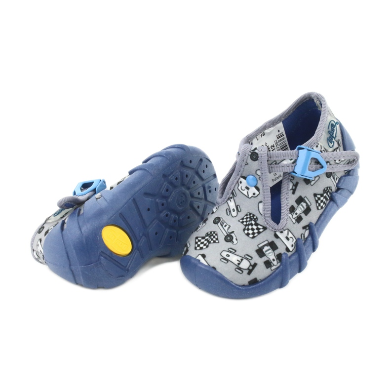 Calzado infantil befado 110P312 azul gris 6