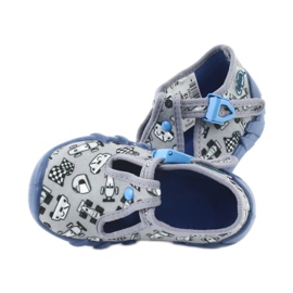 Calzado infantil befado 110P312 azul gris 7