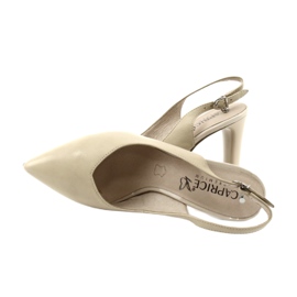 Caprice sandalias con poste para mujer 29603 beige 4 Caprice sandalias con poste para mujer 29603 beige 4