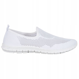 Bona Slipons calados blanco 5