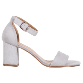 Sandalias clásicas VINCEZA gris 5