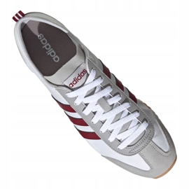 Zapatillas Adidas Vs Jog M FX0092 blanco rojo multicolor 4