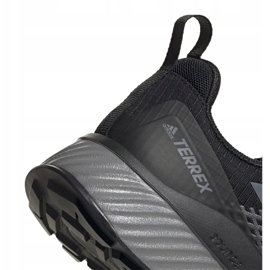 Zapatillas de trekking adidas Terrex Folgian M EF0404 negro gris 2