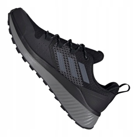 Zapatillas de trekking adidas Terrex Folgian M EF0404 negro gris 6