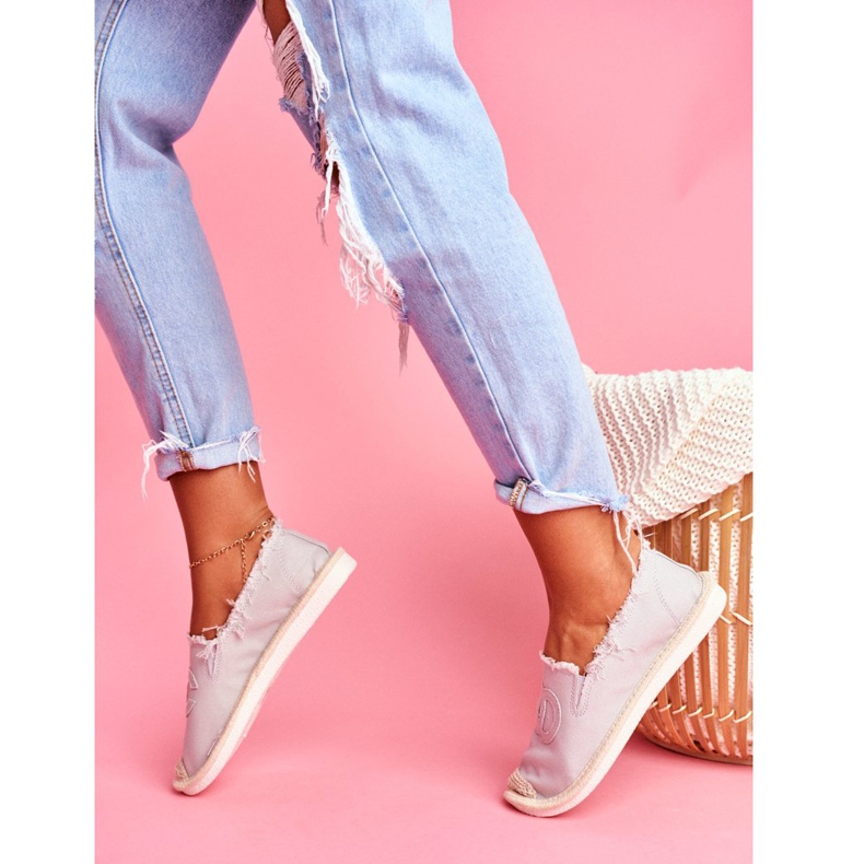 PS1 Alpargatas de Mujer Grises Flaure 2