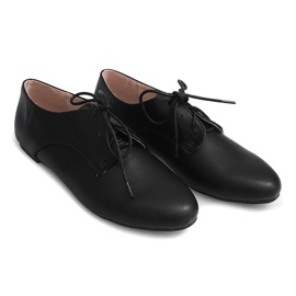 Zapatos de Jazz con Cordones para Mujer HH-25 Negro 2