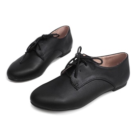 Zapatos de Jazz con Cordones para Mujer HH-25 Negro 3