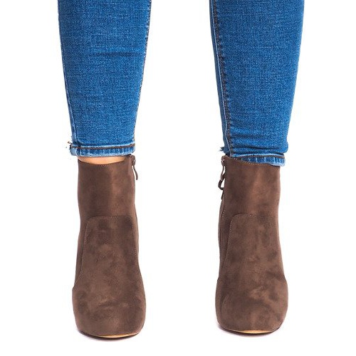 Botas de tacón alto 88-48 Caqui verde 1 Botas de tacón alto 88-48 Caqui verde 1