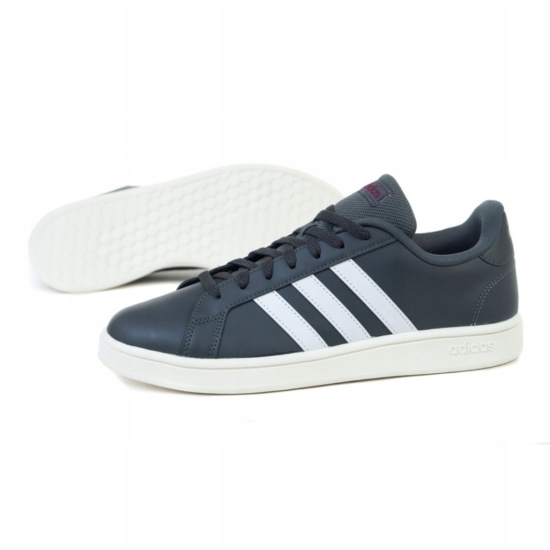Zapatillas Adidas Grand Court Base M EE7907 gris 1