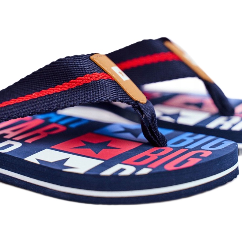 Zapatillas Hombre Chanclas Big Star Azul Marino FF274A484 1