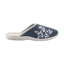 Zapatos de mujer color befado 235D169 azul gris 2