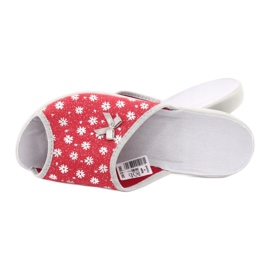 Zapatos de mujer befado pu 254D090 rojo 4