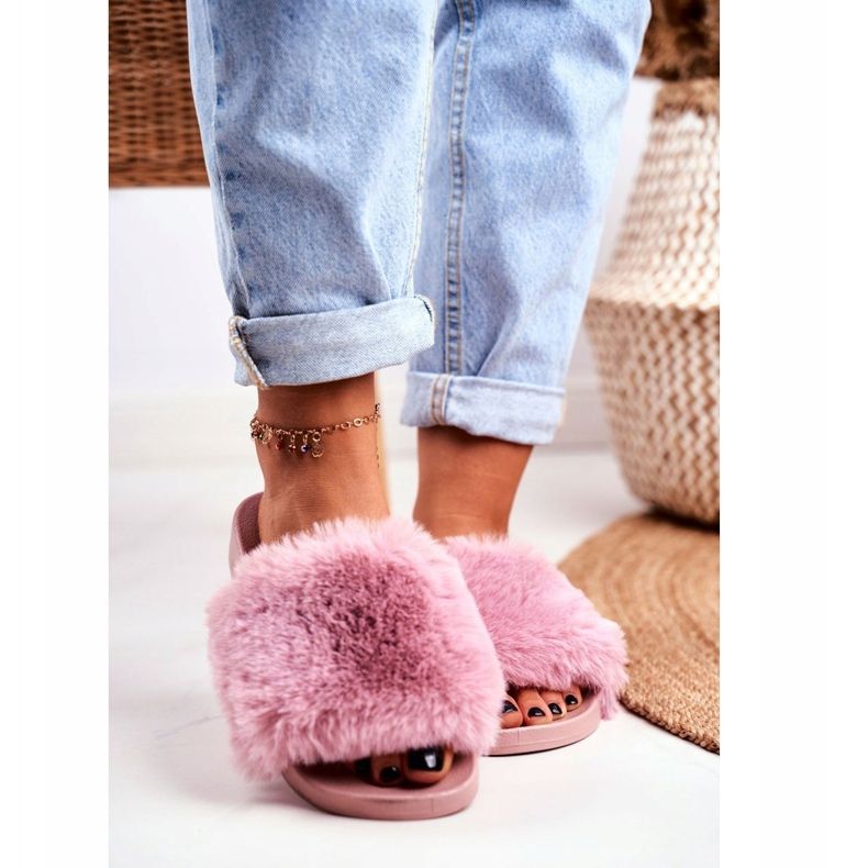 PB2 Pantuflas de Mujer con Piel Sensible Rosa 1
