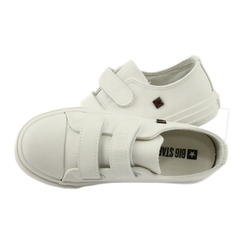 Zapatillas Big Star Velcro GG374010 blanco 4