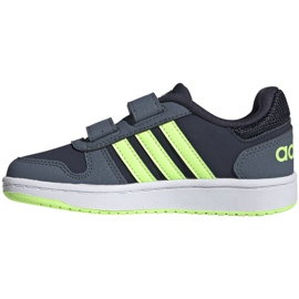 Zapatillas Adidas Hoops 2.0 Cmf Jr FW4930 azul marino multicolor 2