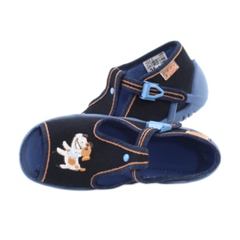 Calzado infantil befado 217P105 azul marino naranja multicolor 5