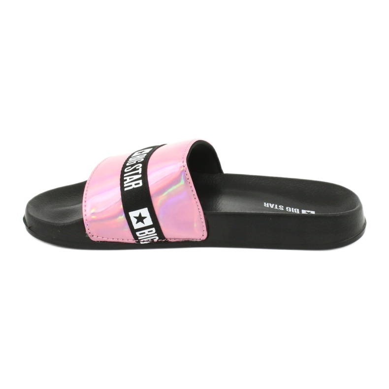 Pantuflas de mujer HOLO Big Star GG274A008 rosado 3 Pantuflas de mujer HOLO Big Star GG274A008 rosado 3
