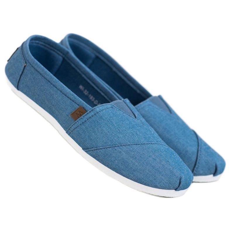 Zapatillas sin cordones azules 1 Zapatillas sin cordones azules 1