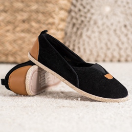 SHELOVET Slipons negros 4