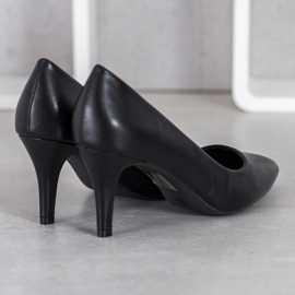 Gogo Zapatos de salón con cuero ecológico negro 3