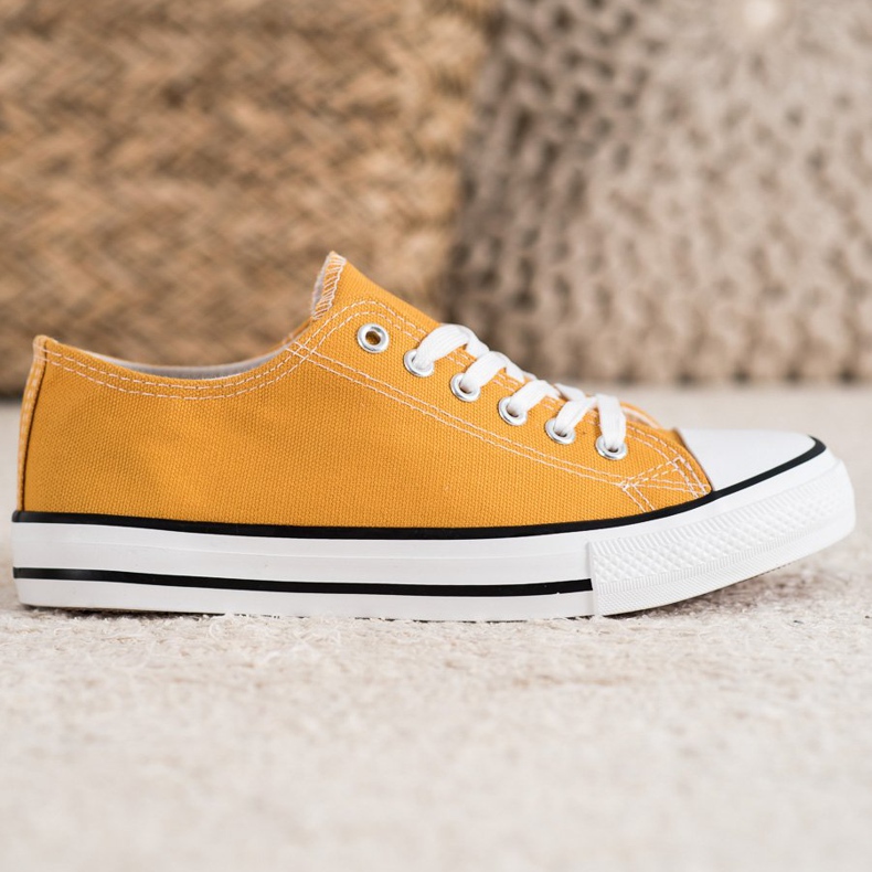 SHELOVET Zapatillas Amarillas amarillo 1