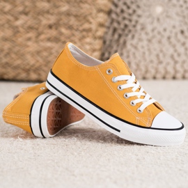 SHELOVET Zapatillas Amarillas amarillo 6