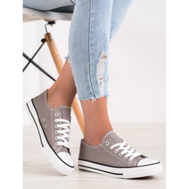 SHELOVET Zapatillas grises 3