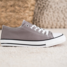 SHELOVET Zapatillas grises 4