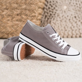 SHELOVET Zapatillas grises 5