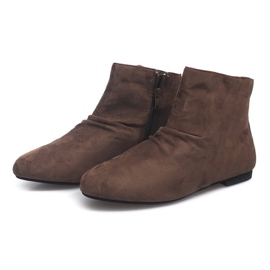 Botines de ante Botines Chelsea 7-121 Caqui 4