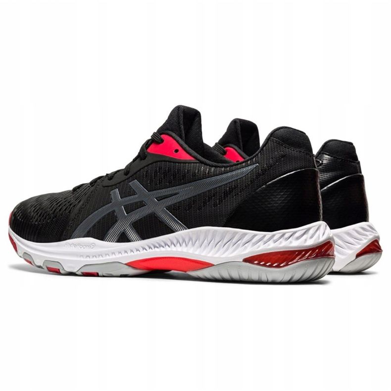 Zapatillas de voleibol Asics Netburner Ballistic Ff 2 M 1051A041-001 multicolor negro 2