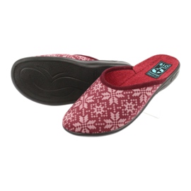 Pantuflas Terciopelo Adanex 25409 Burdeos rojo multicolor 3 Pantuflas Terciopelo Adanex 25409 Burdeos rojo multicolor 3