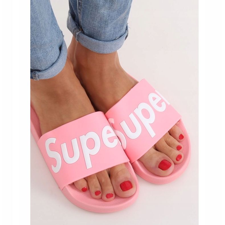 Pink Pantuflas mujer rosa CK110 Pink rosado 1