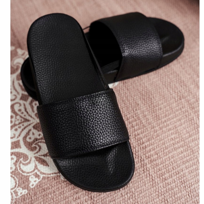 FRROCK Pantuflas Infantiles Nopla Negra negro 1