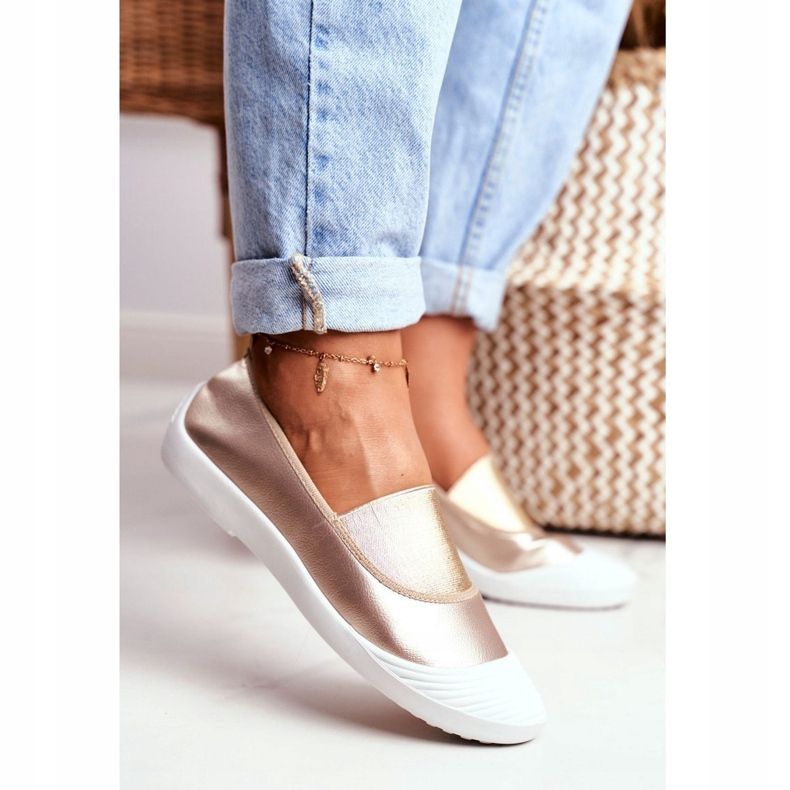 LU BOO Zapatillas Slip-On Zapatillas deportivas doradas Justy dorado 1