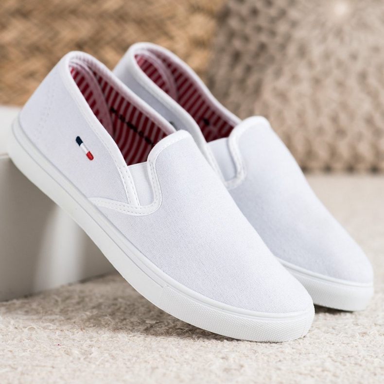 SHELOVET Zapatillas Textiles Blancas blanco 1