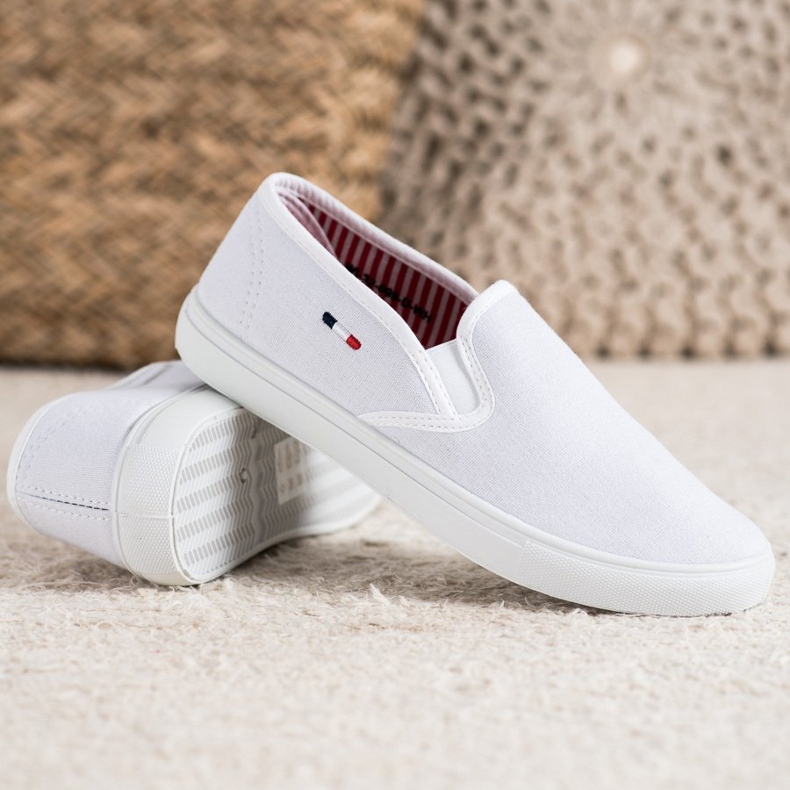 SHELOVET Zapatillas Textiles Blancas blanco 2