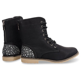 Botas ricamente decoradas 1511-8 negro 4