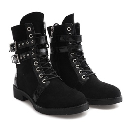 Botas de ante Workers A-52 Negro 3