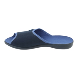 Zapatos de mujer befado pu 254D083 azul marino azul 2