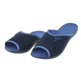 Zapatos de mujer befado pu 254D083 azul marino azul 3