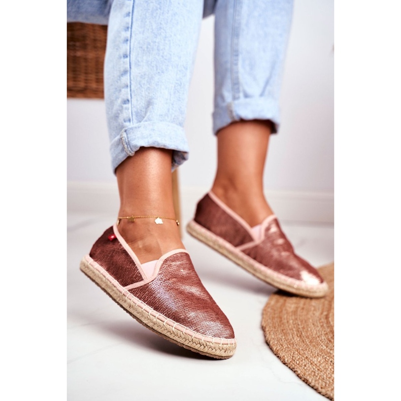 Alpargatas de Mujer, Suela Trenzada Rosa Big Star DD274A163 1
