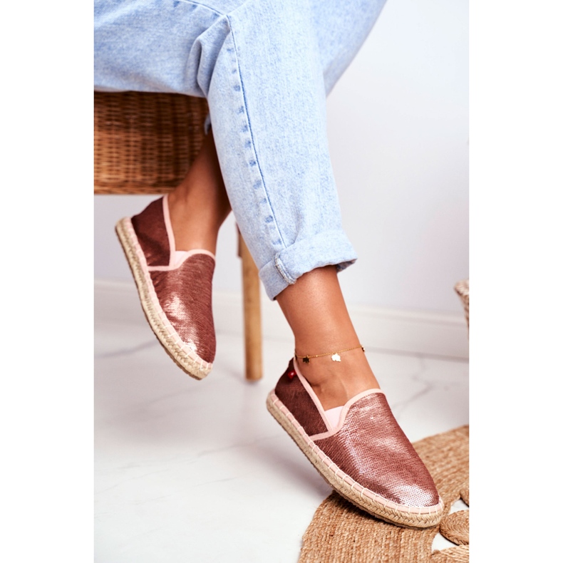 Alpargatas de Mujer, Suela Trenzada Rosa Big Star DD274A163 2