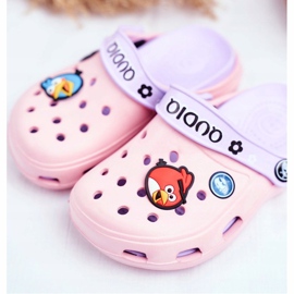 Espuma Infantil Crooks Pink Birds AngryBirds rosado 4